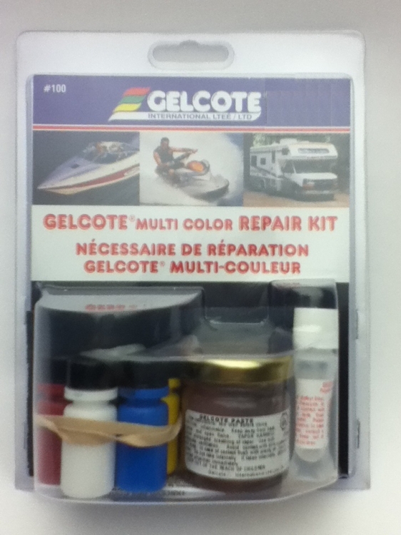 Gelcote Brand Multi Colour Repair Kit