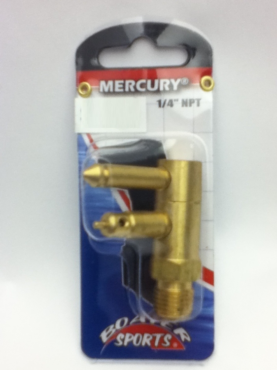 BOATER SPORTS Male Fuel Tank Connector, Brass  - Mercury