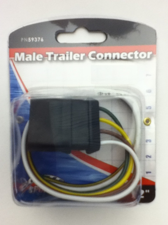 BOATER SPORTS Male Trailer Connector (4 way plug)