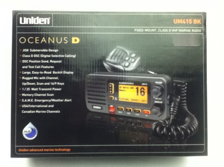 Uniden Oceanus D Marine VHF Radio