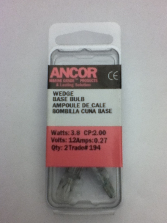 Ancor Wedge Base Bulb 